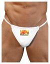 Colorado - Autumn Text Mens G-String Underwear-Mens G-String-LOBBO-White-Small/Medium-Davson Sales