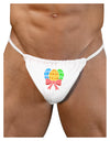 Easter Eggs With Bow Mens G-String Underwear by TooLoud-Mens G-String-LOBBO-White-Small/Medium-Davson Sales