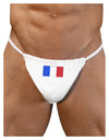 French Flag - France Mens G-String Underwear by TooLoud-Mens G-String-LOBBO-White-Small/Medium-Davson Sales