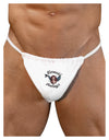 TooLoud Mermaid Feelings Mens G-String Underwear-Mens G-String-LOBBO-White-Small/Medium-Davson Sales