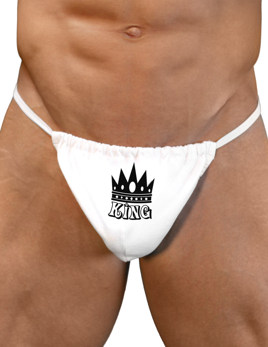 King Mens G-String Underwear-Mens G-String-LOBBO-White-Small/Medium-Davson Sales