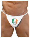 Skull Flag Ireland Mens G-String Underwear-Mens G-String-LOBBO-White-Small/Medium-Davson Sales