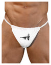 Bay Bridge Cutout Design Mens G-String Underwear by TooLoud-Mens G-String-TooLoud-White-Small/Medium-Davson Sales