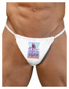 Los Angeles Beach Filter Mens G-String Underwear-Mens G-String-LOBBO-White-Small/Medium-Davson Sales