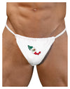 Mexico Outline - Mexican Flag Mens G-String Underwear by TooLoud-Mens G-String-LOBBO-White-Small/Medium-Davson Sales