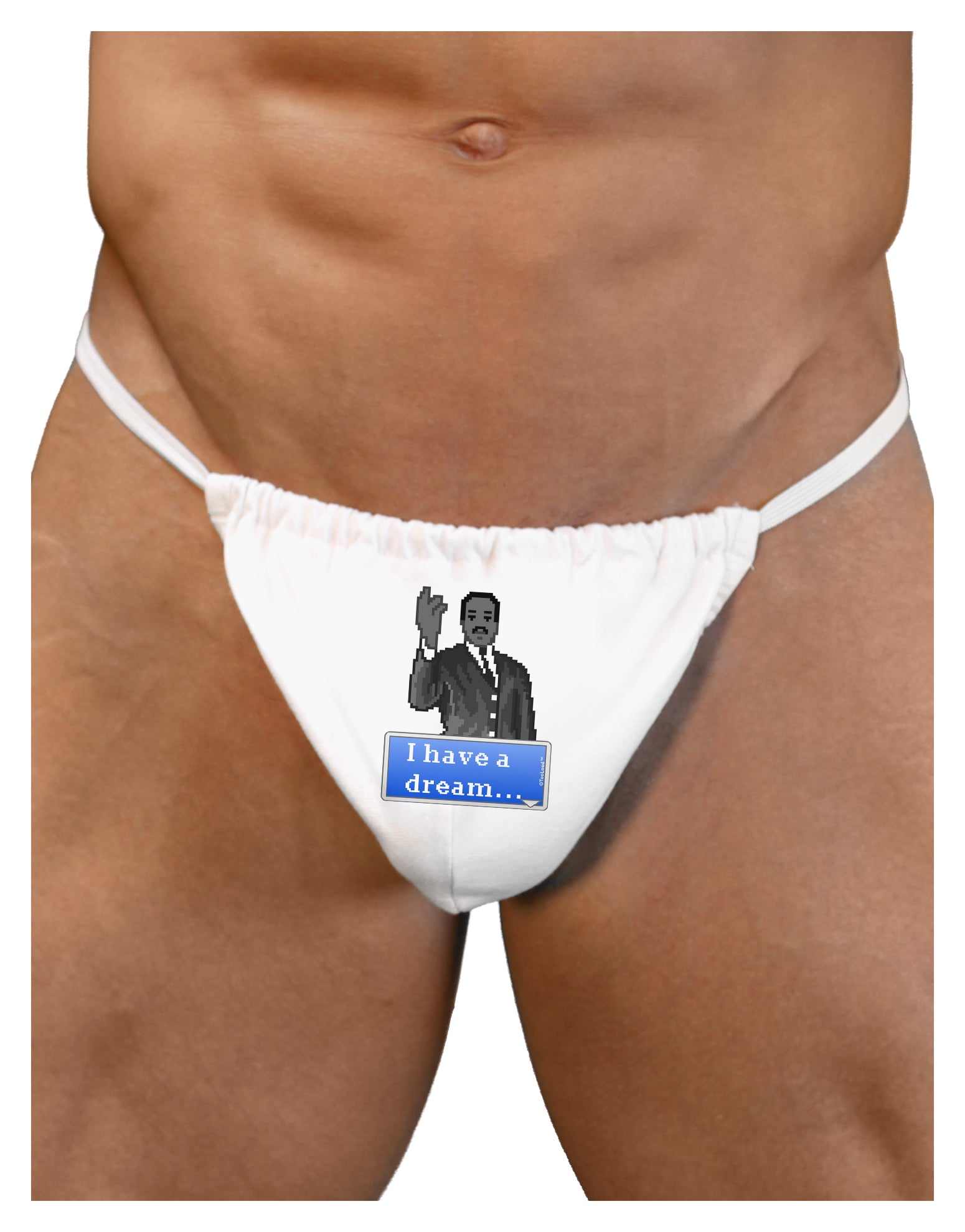 I have a Dream Pixel Art Mens G-String Underwear by TooLoud