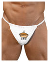 To My Pie Mens G-String Underwear-Mens G-String-LOBBO-White-Small/Medium-Davson Sales