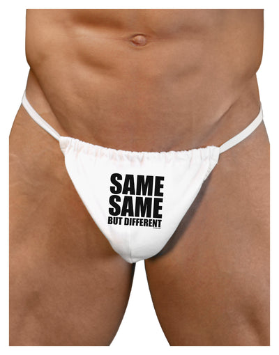 Same Same But Different Mens G-String Underwear-Mens G-String-LOBBO-White-Small/Medium-Davson Sales