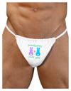Somebunny Loves You Mens G-String Underwear by TooLoud-Mens G-String-LOBBO-White-Small/Medium-Davson Sales