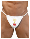 Dilly Dilly Funny Beer Mens G-String Underwear by TooLoud-Mens G-String-LOBBO-White-Small/Medium-Davson Sales