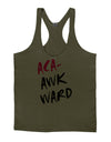 Aca-Awkward Mens String Tank Top-Men's String Tank Tops-LOBBO-Army-Green-Small-Davson Sales