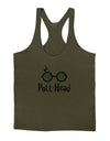 Pott Head Magic Glasses Mens String Tank Top-Men's String Tank Tops-LOBBO-Army-Green-Small-Davson Sales