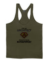 Architect - Superpower Mens String Tank Top-Men's String Tank Tops-LOBBO-Army-Green-Small-Davson Sales