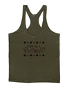 Cute As A Button Mens String Tank Top-Men's String Tank Tops-LOBBO-Army-Green-Small-Davson Sales