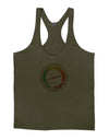 Naughty or Nice Meter Nice Mens String Tank Top-Men's String Tank Tops-LOBBO-Army-Green-Small-Davson Sales