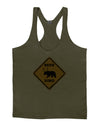 Beer Xing Mens String Tank Top-Men's String Tank Tops-LOBBO-Army-Green-Small-Davson Sales