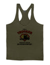 Trucker - Superpower Mens String Tank Top-Men's String Tank Tops-LOBBO-Army-Green-Small-Davson Sales