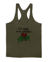 Nice to be Naughty Mens String Tank Top-Men's String Tank Tops-LOBBO-Army-Green-Small-Davson Sales