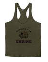I'd Rather Be At The Casino Funny Mens String Tank Top by TooLoud-Clothing-LOBBO-Army-Green-Small-Davson Sales