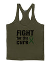 Fight for the Cure - Light Green Ribbon Celiac Disease Mens String Tank Top-Men's String Tank Tops-LOBBO-Army-Green-Small-Davson Sales