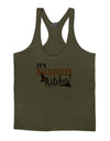 It's Halloween Witches Hat Mens String Tank Top-Men's String Tank Tops-LOBBO-Army-Green-Small-Davson Sales