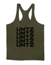 Untz Untz Untz Untz Untz EDM Design Mens String Tank Top-Men's String Tank Tops-LOBBO-Army-Green-Small-Davson Sales