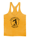 Mermaids Have More Fun - Distressed Mens String Tank Top-Men's String Tank Tops-LOBBO-Gold-Small-Davson Sales