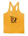 Don’t Kill My Vibe Mens String Tank Top-Men's String Tank Tops-LOBBO-Gold-Small-Davson Sales