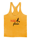 Witch Please Mens String Tank Top-Men's String Tank Tops-LOBBO-Gold-Small-Davson Sales