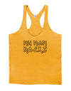 My Mom Rocks - Mother's Day Mens String Tank Top-Men's String Tank Tops-LOBBO-Gold-Small-Davson Sales