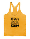 Witch Betta Have My Candy Mens String Tank Top-Men's String Tank Tops-LOBBO-Gold-Small-Davson Sales