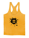 Equal Paint Splatter Mens String Tank Top by TooLoud-LOBBO-Gold-Small-Davson Sales