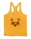 Matching Family Christmas Design - Reindeer - Mom Mens String Tank Top by TooLoud-LOBBO-Gold-Small-Davson Sales