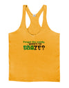 TooLoud Where's The Booze Mens String Tank Top-Men's String Tank Tops-LOBBO-Gold-Small-Davson Sales