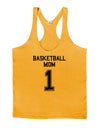 Basketball Mom Jersey Mens String Tank Top-Men's String Tank Tops-LOBBO-Gold-Small-Davson Sales