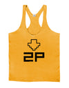 Player Two Selection Icon Mens String Tank Top-Men's String Tank Tops-LOBBO-Gold-Small-Davson Sales