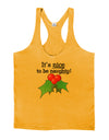 Nice to be Naughty Mens String Tank Top-Men's String Tank Tops-LOBBO-Gold-Small-Davson Sales