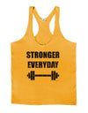 Stronger Everyday Gym Workout Mens String Tank Top-Men's String Tank Tops-LOBBO-Gold-Small-Davson Sales