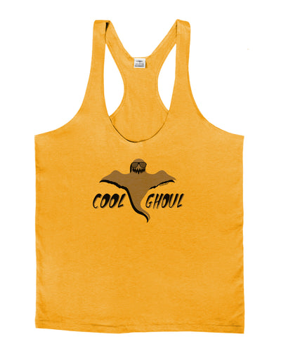 Cool Ghoul Mens String Tank Top-Men's String Tank Tops-LOBBO-Gold-Small-Davson Sales