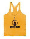 Bass Mom - Mother's Day Design Mens String Tank Top-Men's String Tank Tops-LOBBO-Gold-Small-Davson Sales