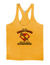 Ironworker - Superpower Mens String Tank Top-Men's String Tank Tops-LOBBO-Gold-Small-Davson Sales