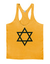 Jewish Star of David Mens String Tank Top by TooLoud-TooLoud-Gold-Small-Davson Sales