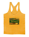 TooLoud Welcome to Palm Springs Collage Mens String Tank Top-Men's String Tank Tops-LOBBO-Gold-Small-Davson Sales