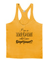 I'm a Mom - What's Your Superpower Mens String Tank Top by TooLoud-Hats-LOBBO-Gold-Small-Davson Sales