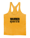 Warrior Queen Script Mens String Tank Top-Men's String Tank Tops-LOBBO-Gold-Small-Davson Sales