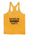 Bachelor Party Drinking Team Mens String Tank Top-Men's String Tank Tops-LOBBO-Gold-Small-Davson Sales