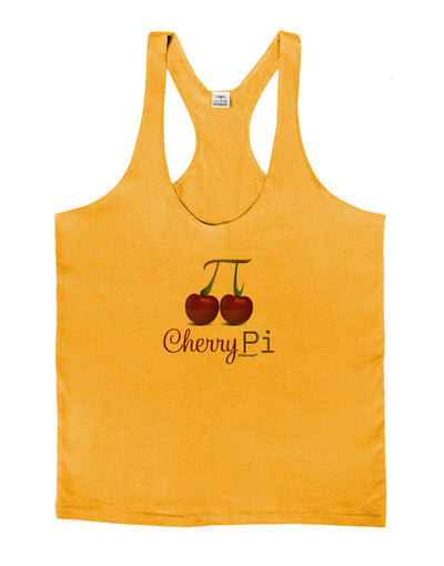 Cherry Pi Mens String Tank Top