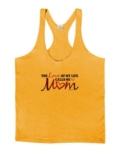 Love Of My Life - Mom Mens String Tank Top