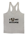 I Heart My Bulldog Mens String Tank Top by TooLoud-LOBBO-Light-Gray-Small-Davson Sales