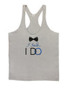 I Said I Do - Groom Mens String Tank Top-Men's String Tank Tops-LOBBO-Light-Gray-Small-Davson Sales